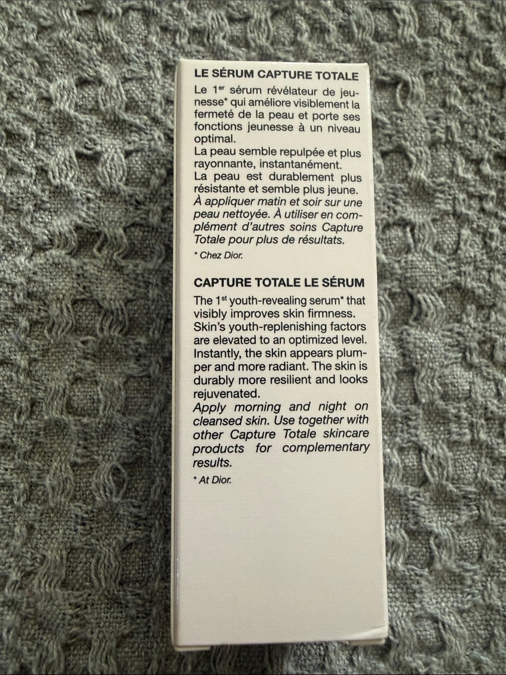 Dior Capture Totale Le Sérum in White Box - Picture 2 of 6
